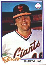 1978 Topps Baseball Cards      561     Charlie Williams